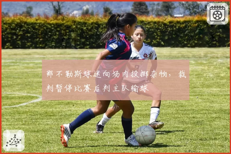 那不勒斯球迷向场内投掷杂物，裁判暂停比赛后判主队输球